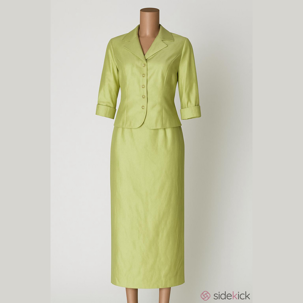 Marisa Baratelli silk skirt set
